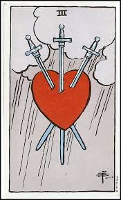 Three of swords time